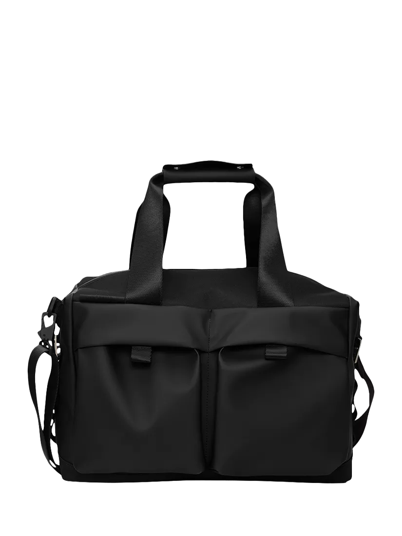 Rains Small Otaru Weekend Bag 23L Black colour, UK version