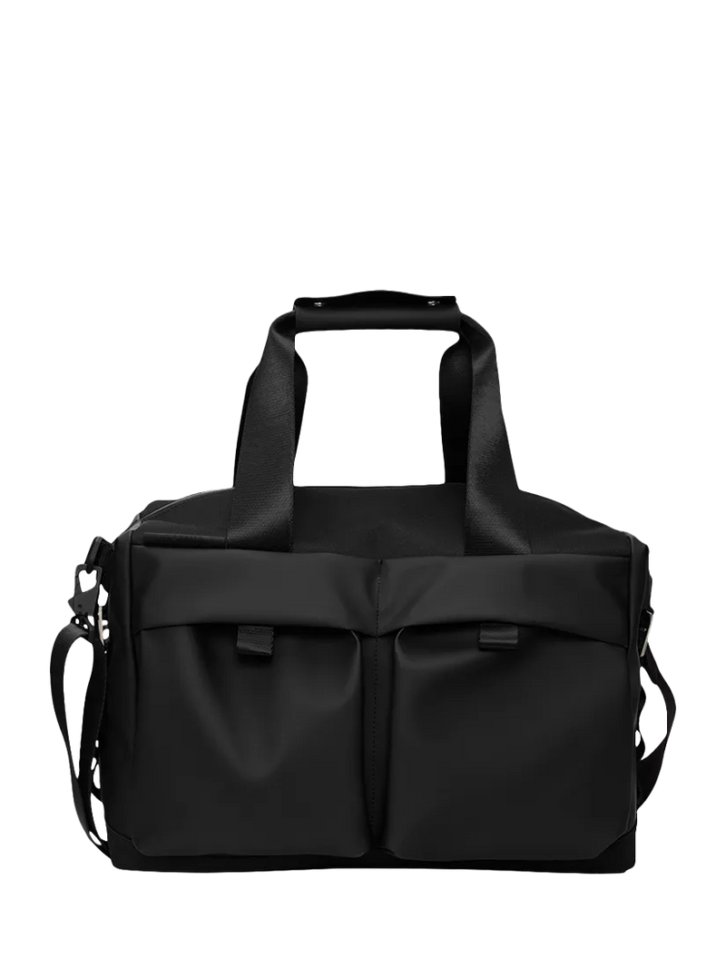 Rains Small Otaru Weekend Bag 23L Black colour, UK version