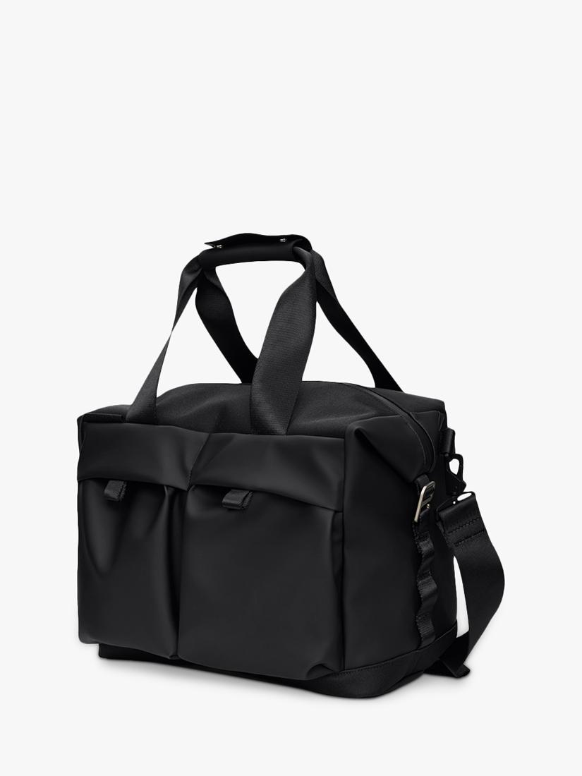 Rains Small Otaru Weekend Bag 23L Black colour, UK version