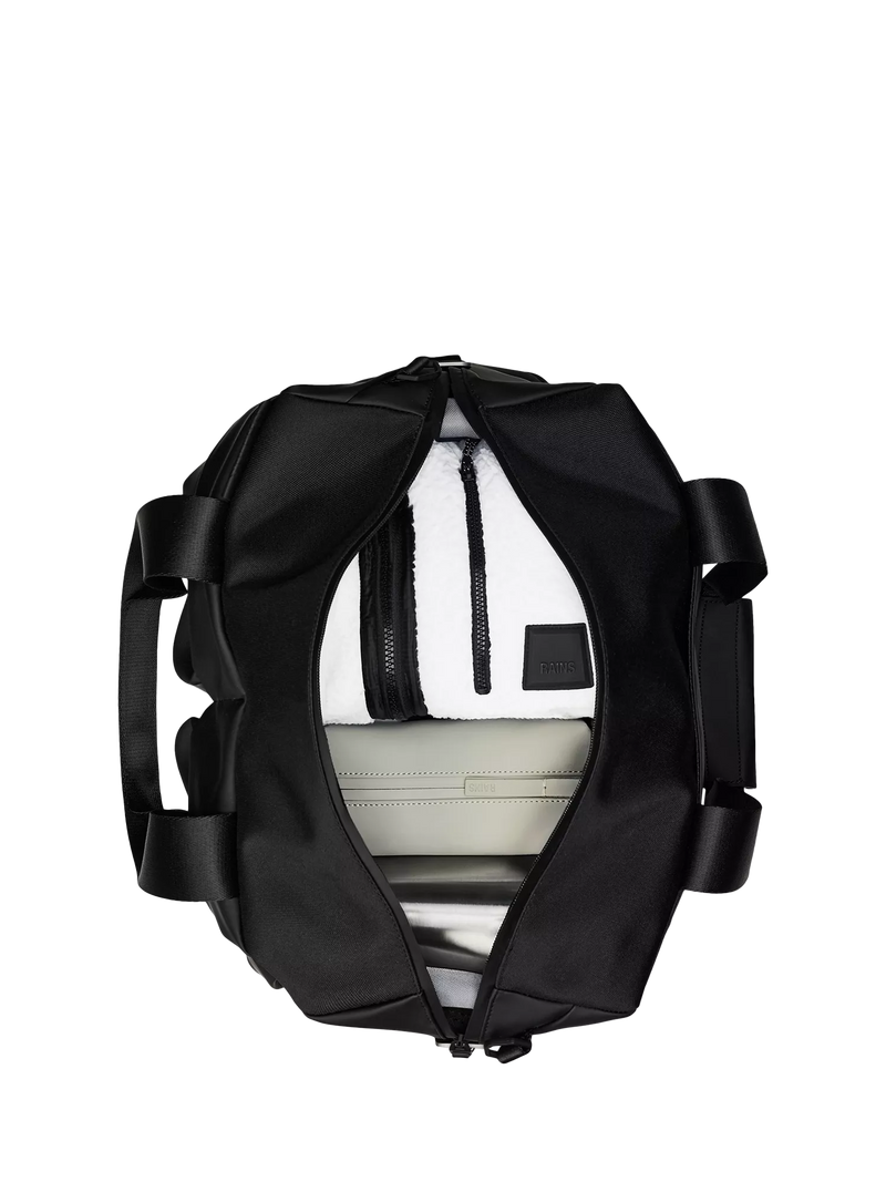 Rains Small Otaru Weekend Bag 23L Black colour, UK version
