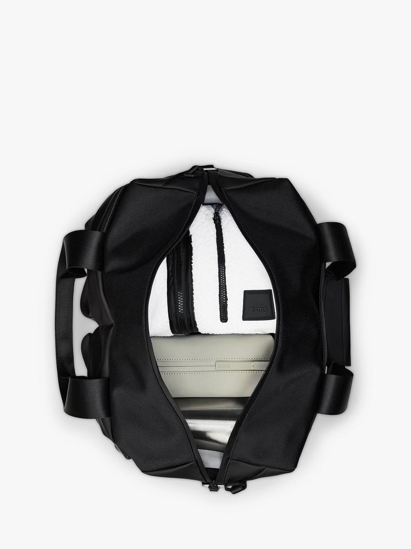 Rains Small Otaru Weekend Bag 23L Black colour, UK version