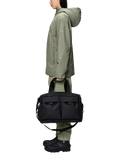 Rains Small Otaru Weekend Bag 23L Black colour, UK version
