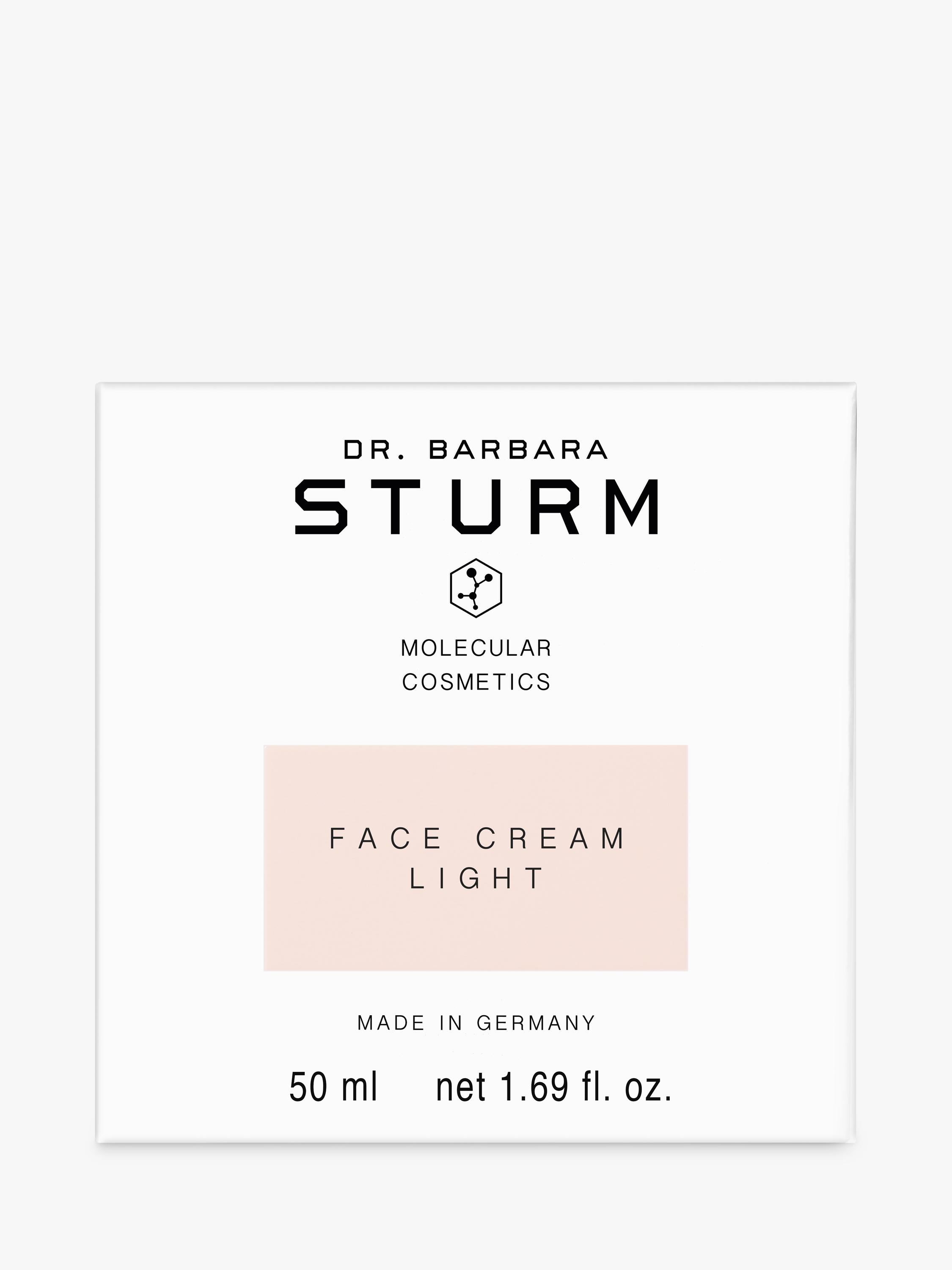 Dr Barbara Sturm face cream light 50ml, imported from the UK