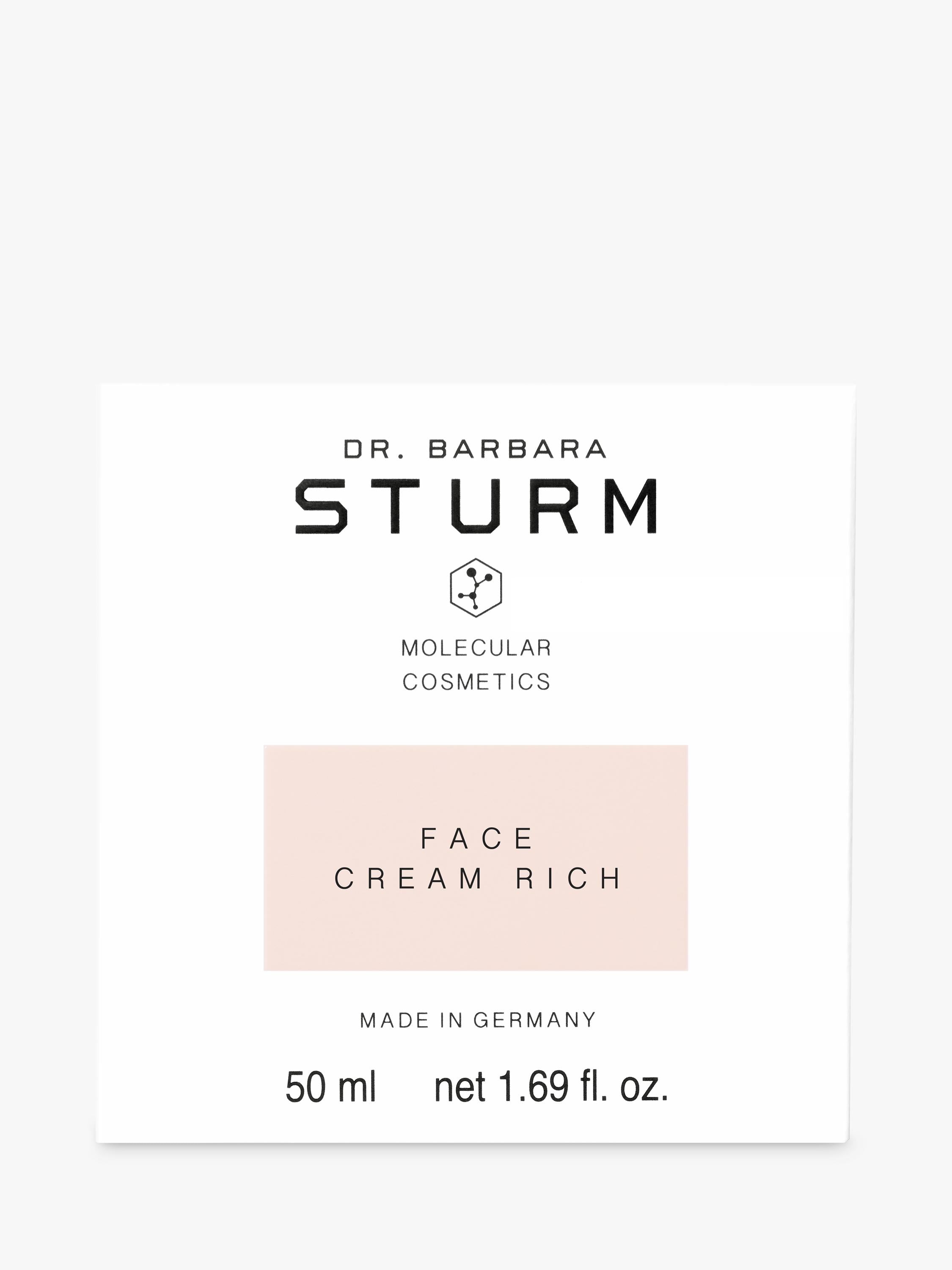 Dr. Barbara Sturm face cream rich 50ml, imported from the UK