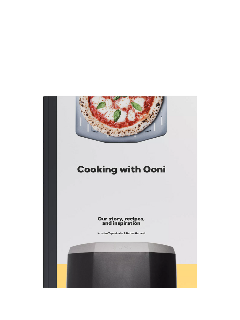 Ooni Cooking with Ooni cookbook, imported from the UK