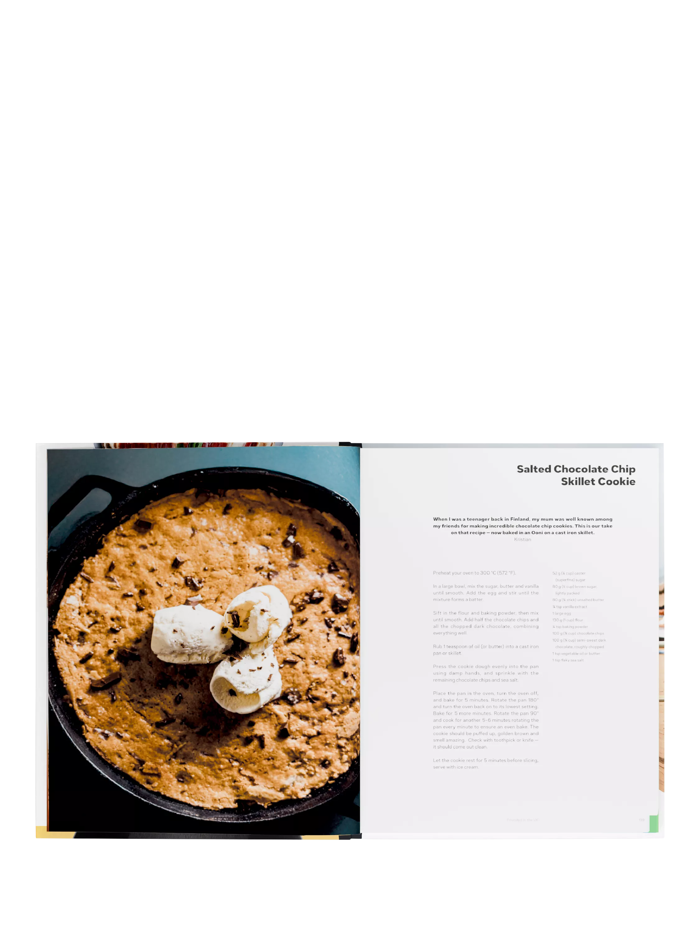 Ooni Cooking with Ooni cookbook, imported from the UK