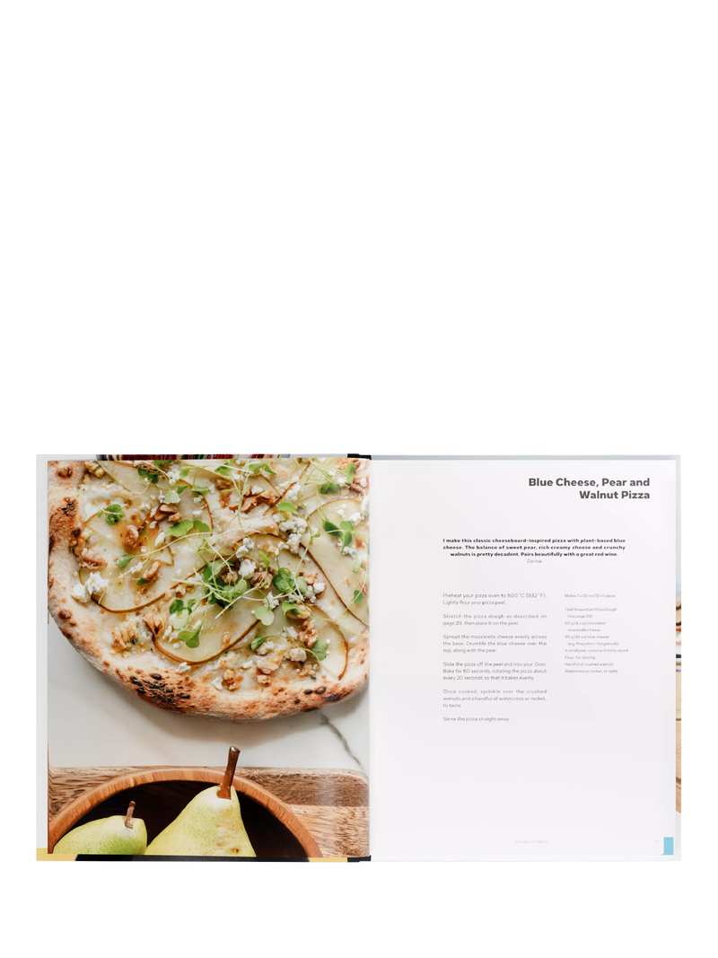 Ooni Cooking with Ooni cookbook, imported from the UK