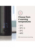 Baby Brezza portable bottle warmer black (British brand)