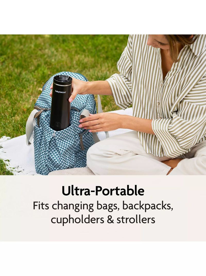 Baby Brezza portable bottle warmer black (British brand)