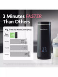 Baby Brezza portable bottle warmer black (British brand)