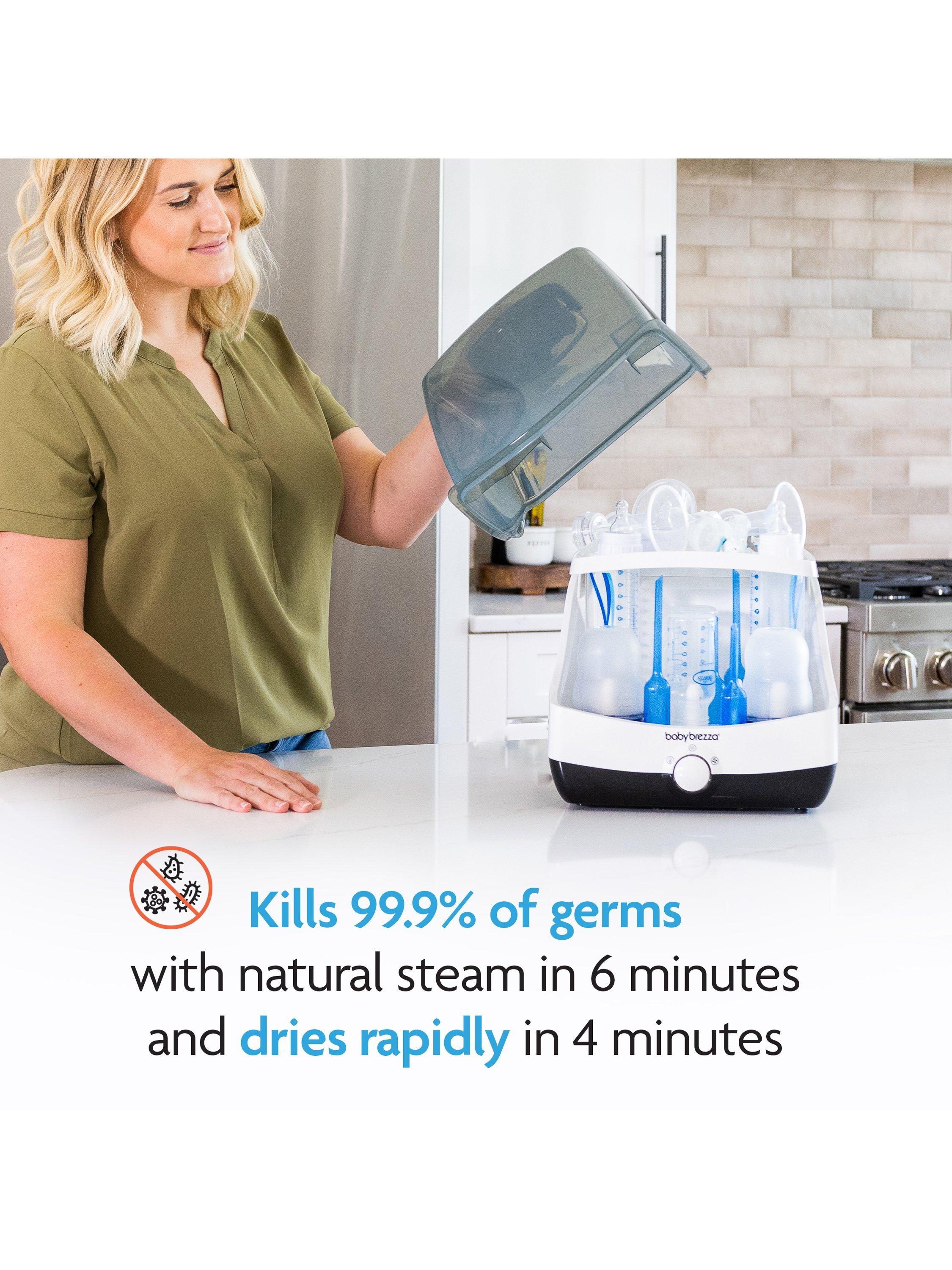 Baby Brezza SuperFast Steriliser & Dryer White (British brand)