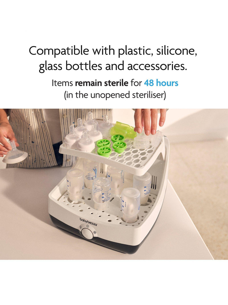 Baby Brezza SuperFast Steriliser & Dryer White (British brand)