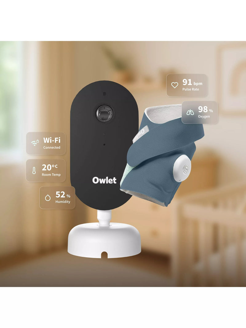 Owlet Dream Duo baby monitor Bedtime Blue (British brand)