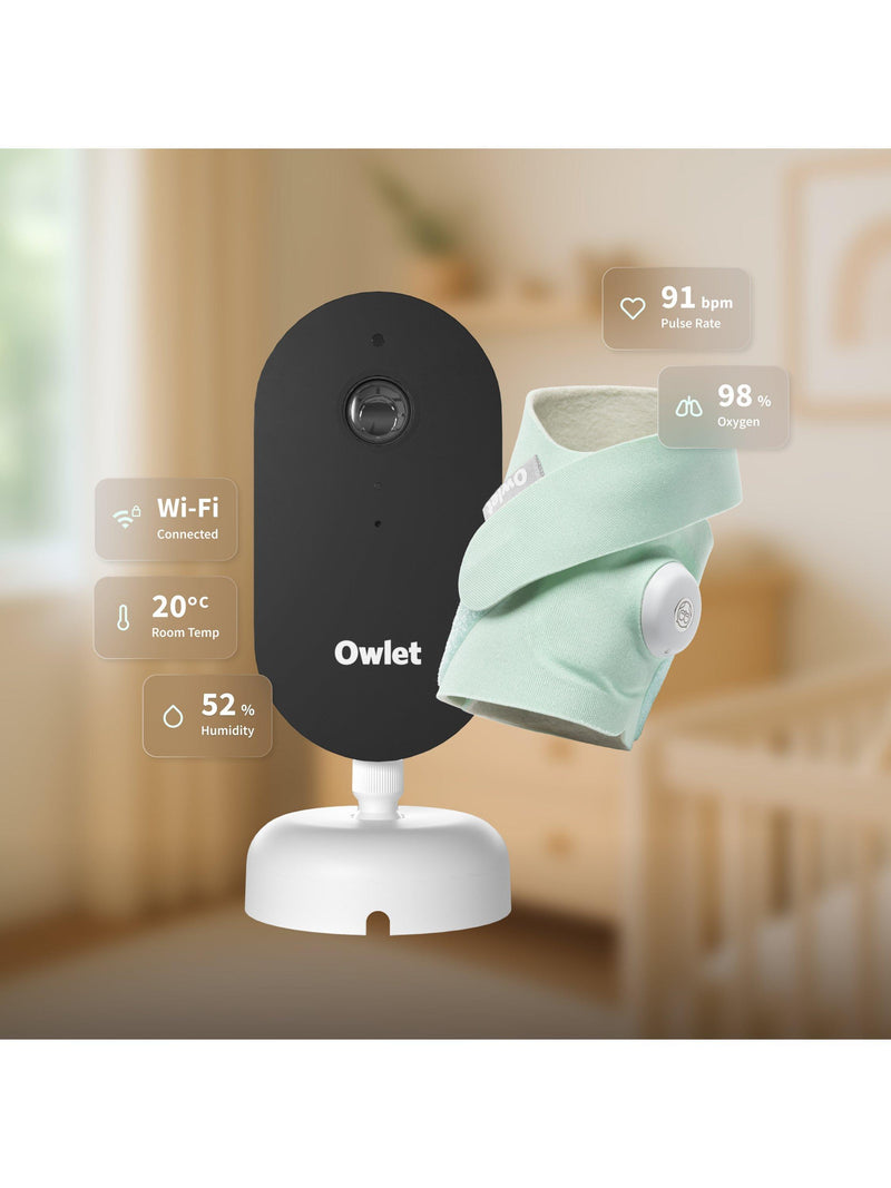 Owlet Dream Duo baby monitor Mint (British brand)