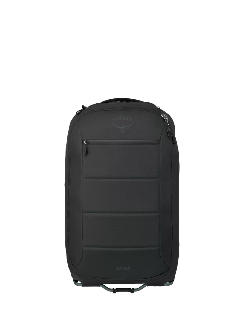 Osprey Ozone 80L black suitcase with 2 wheels (British brand)