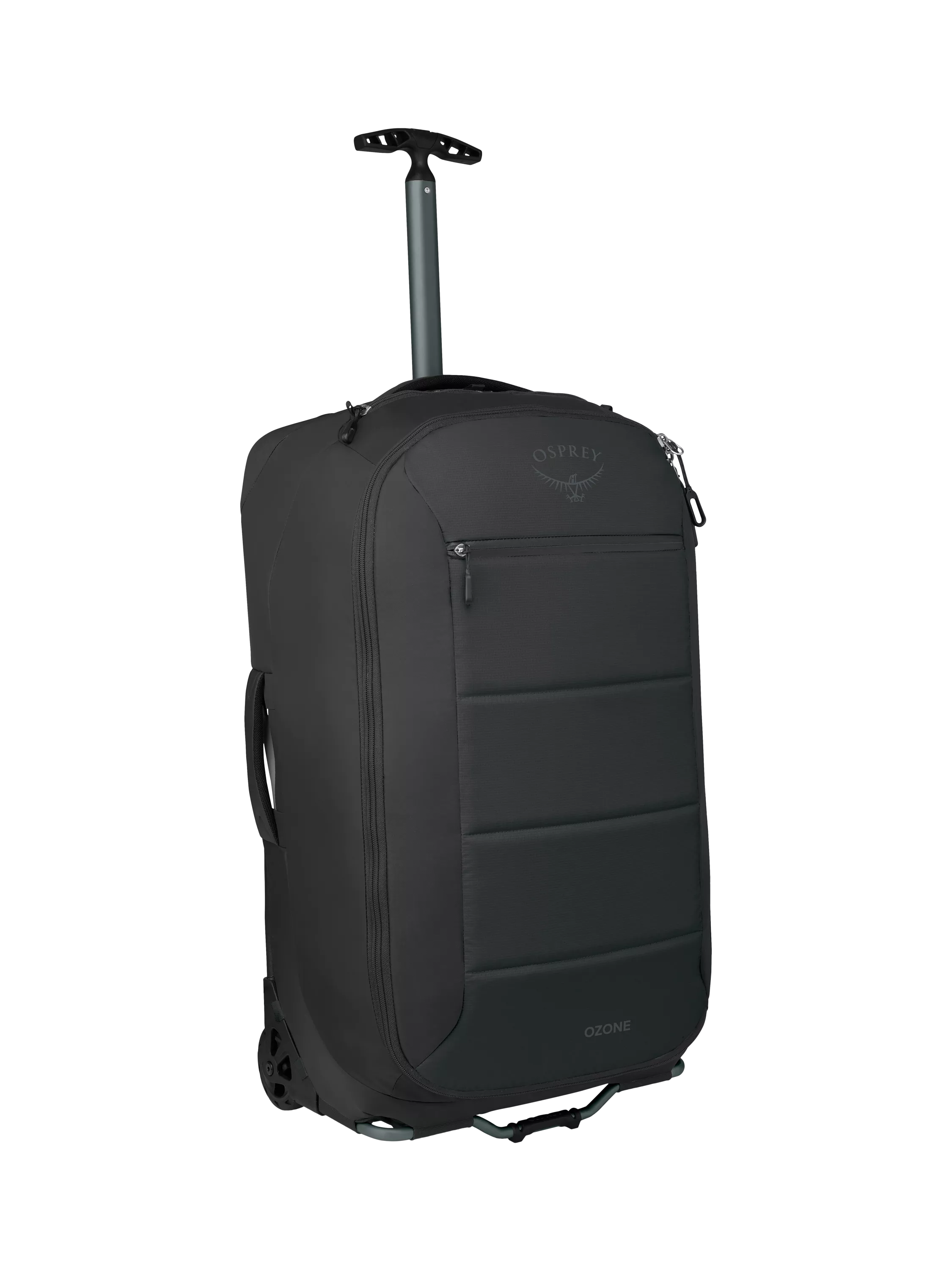 Osprey Ozone 80L black suitcase with 2 wheels (British brand)