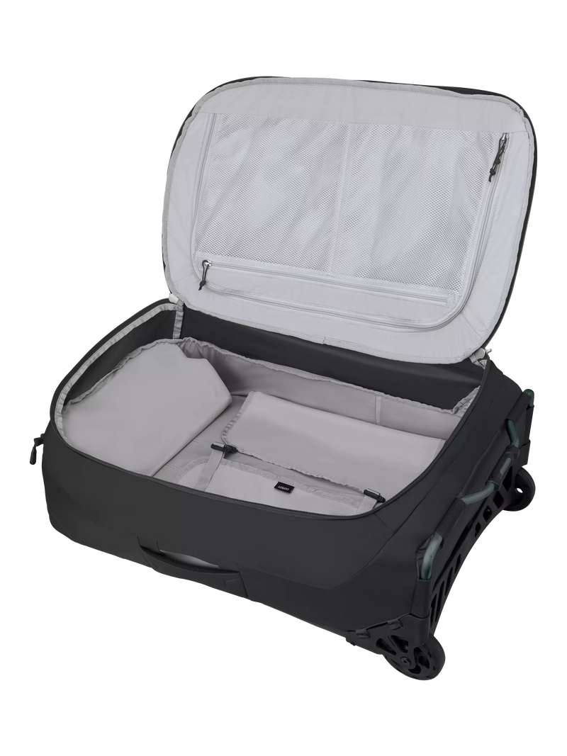Osprey Ozone 80L black suitcase with 2 wheels (British brand)