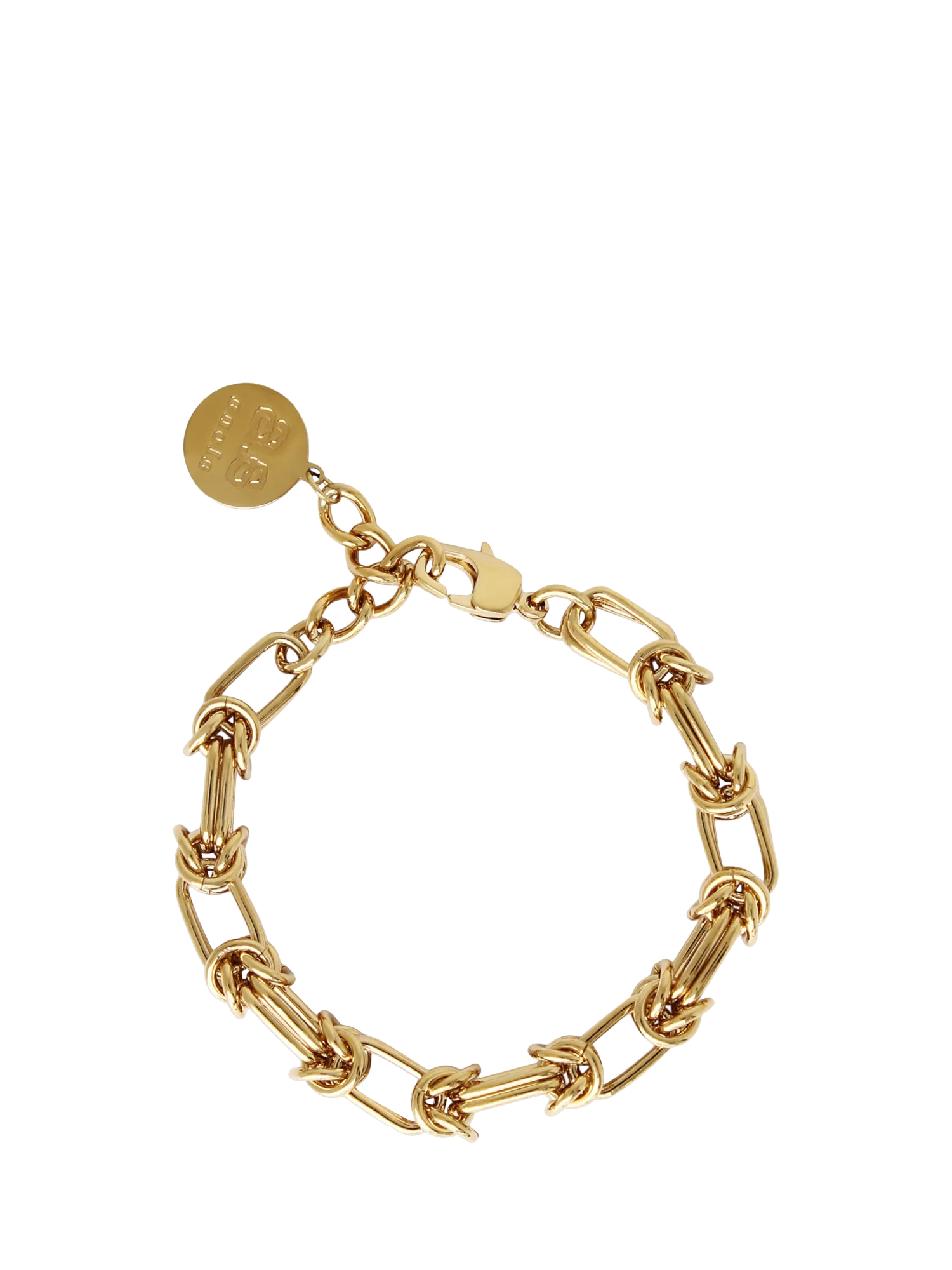 By Alona Zion chain bracelet gold plated, imported from the UK