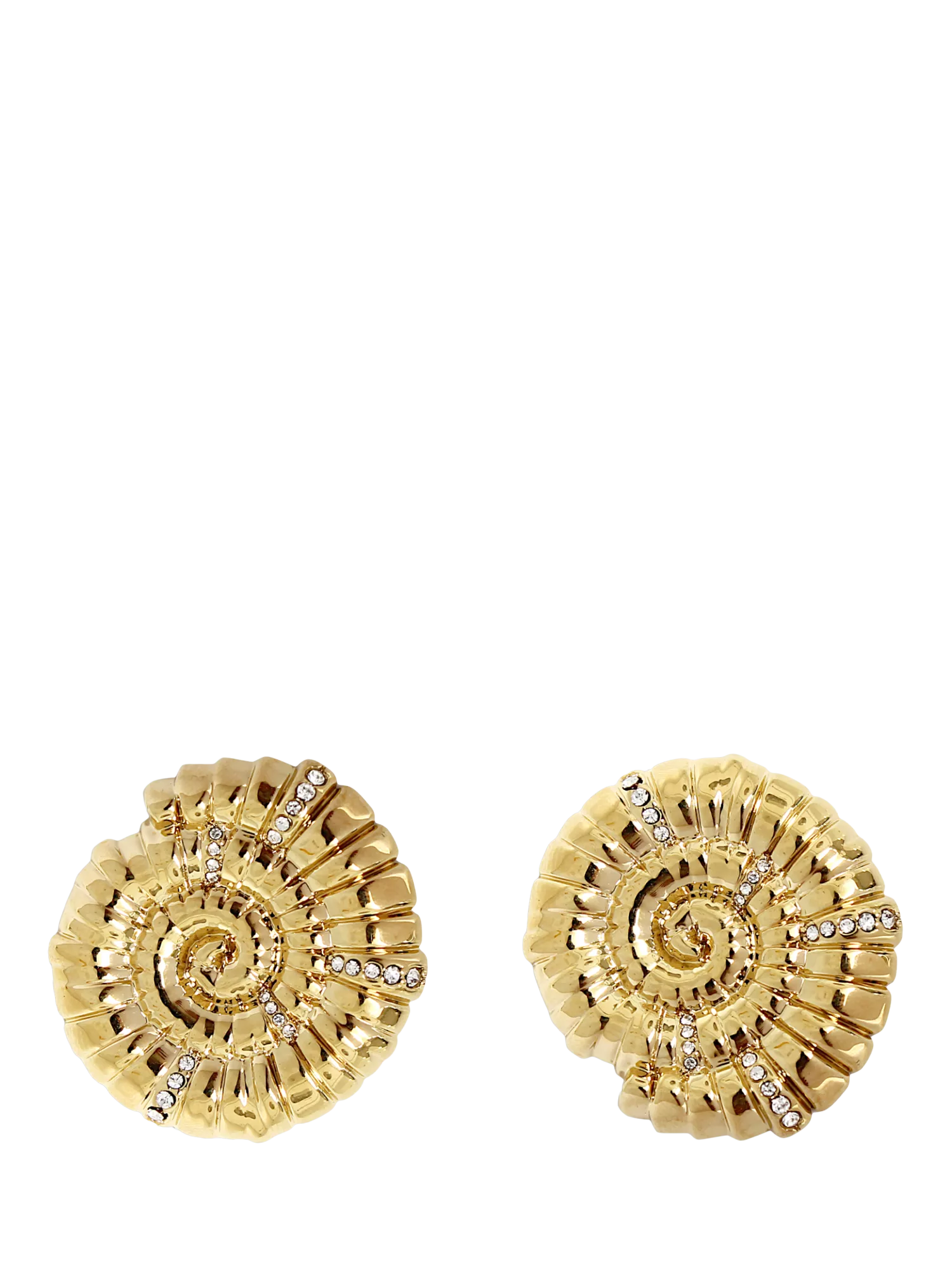 By Alona Galia stud earrings 18kt gold, UK version