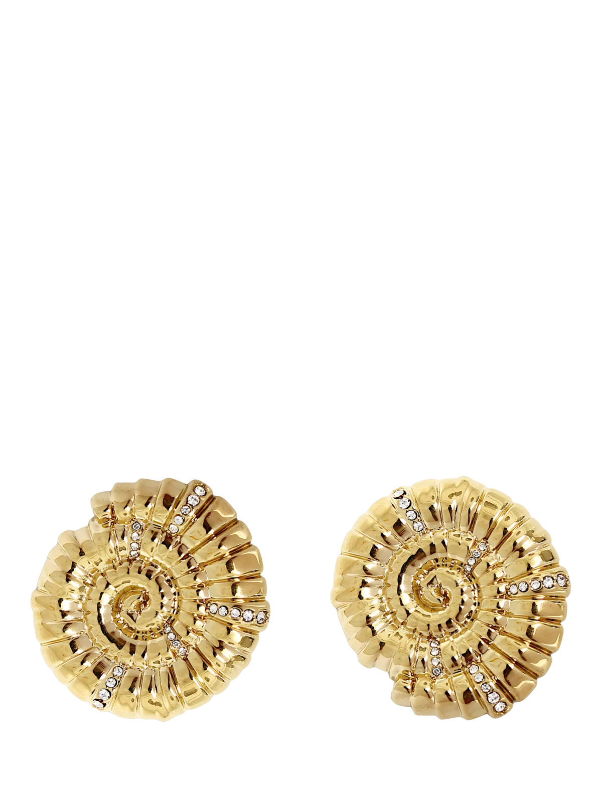 By Alona Galia stud earrings 18kt gold, UK version