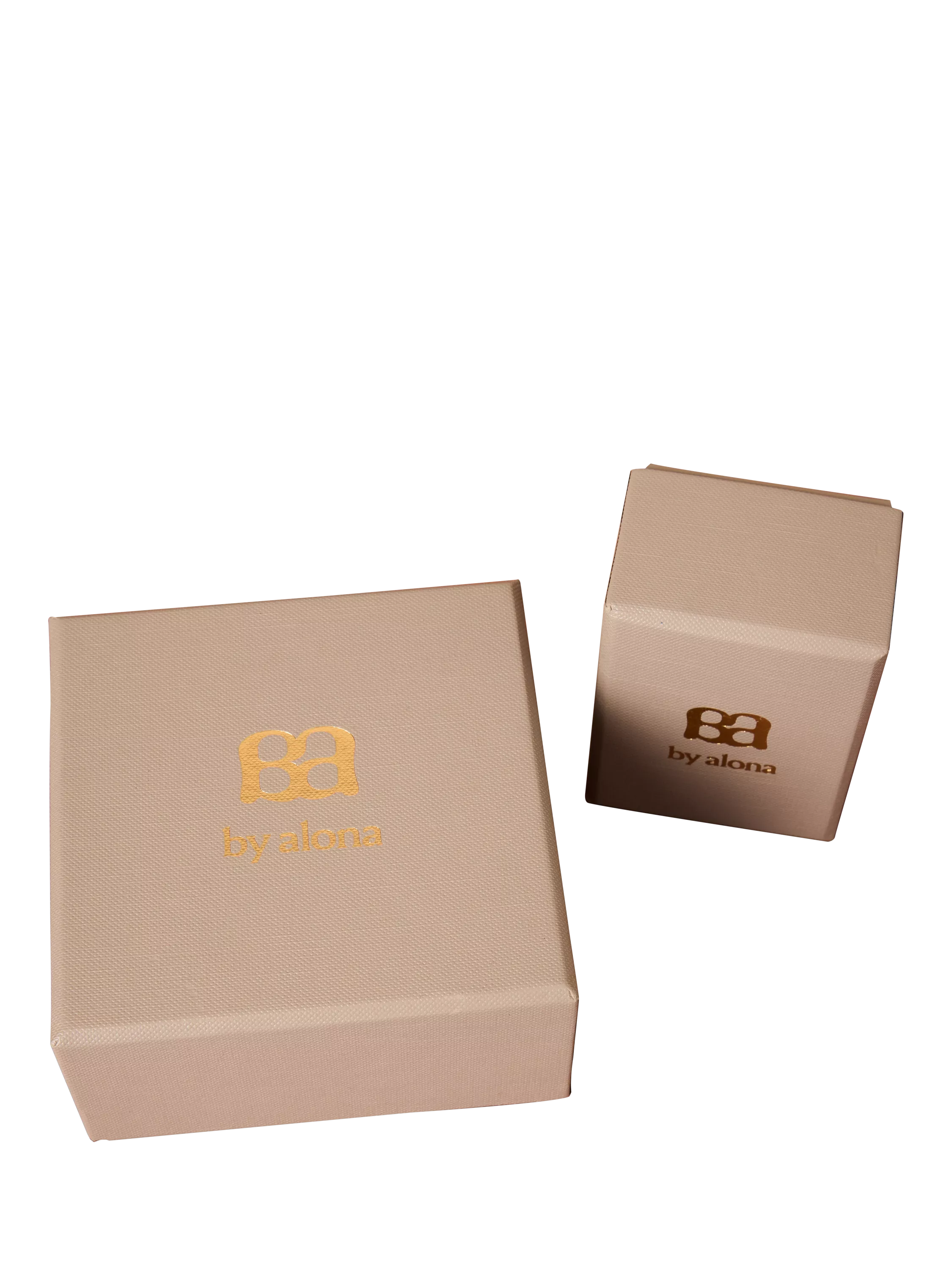 By Alona Galia stud earrings 18kt gold, UK version