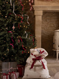 Avery Row embroidered Christmas present sack, UK version