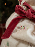 Avery Row embroidered Christmas present sack, UK version