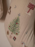 Avery Row embroidered Christmas stocking 29x54cm, UK version