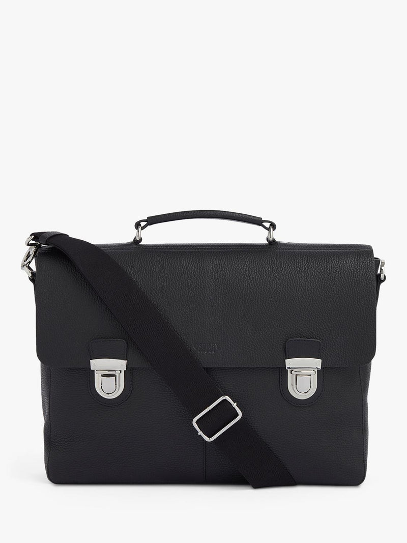 Osprey London Forest Leather briefcase, imported from the UK
