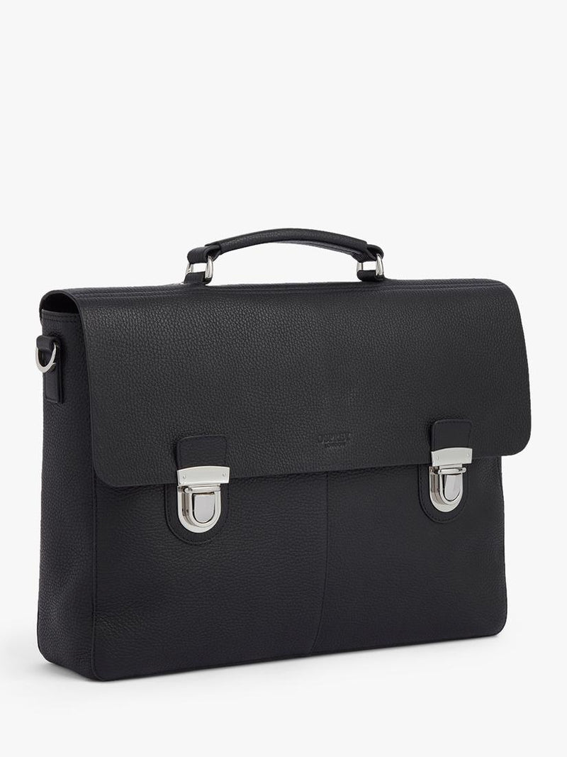 Osprey London Forest Leather briefcase, imported from the UK