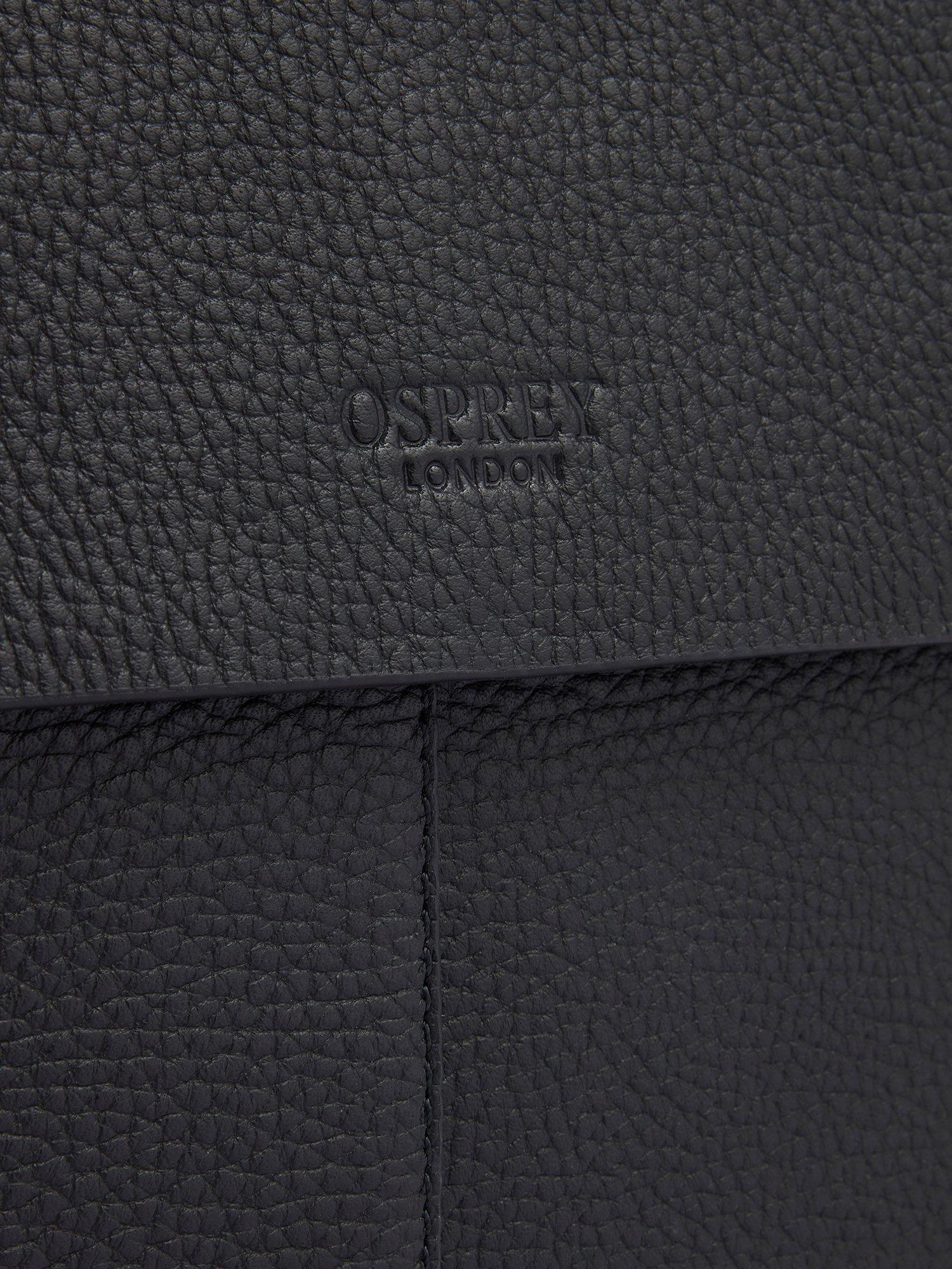 Osprey London Forest Leather briefcase, imported from the UK