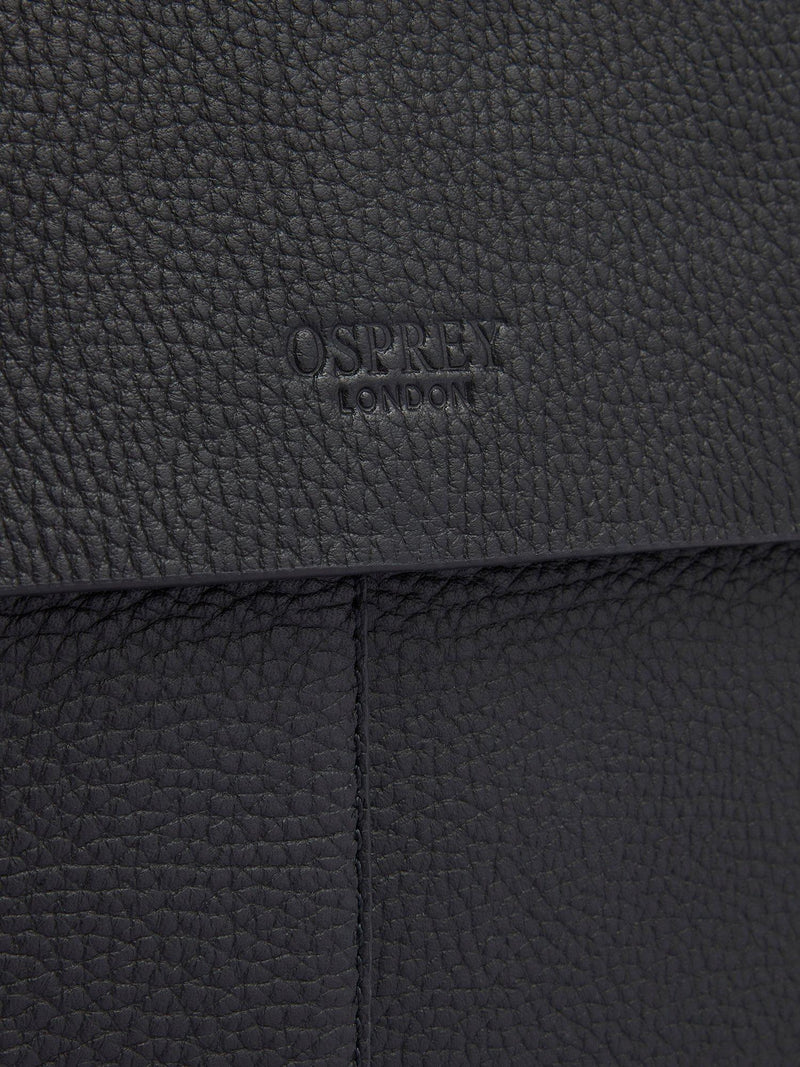 Osprey London Forest Leather briefcase, imported from the UK