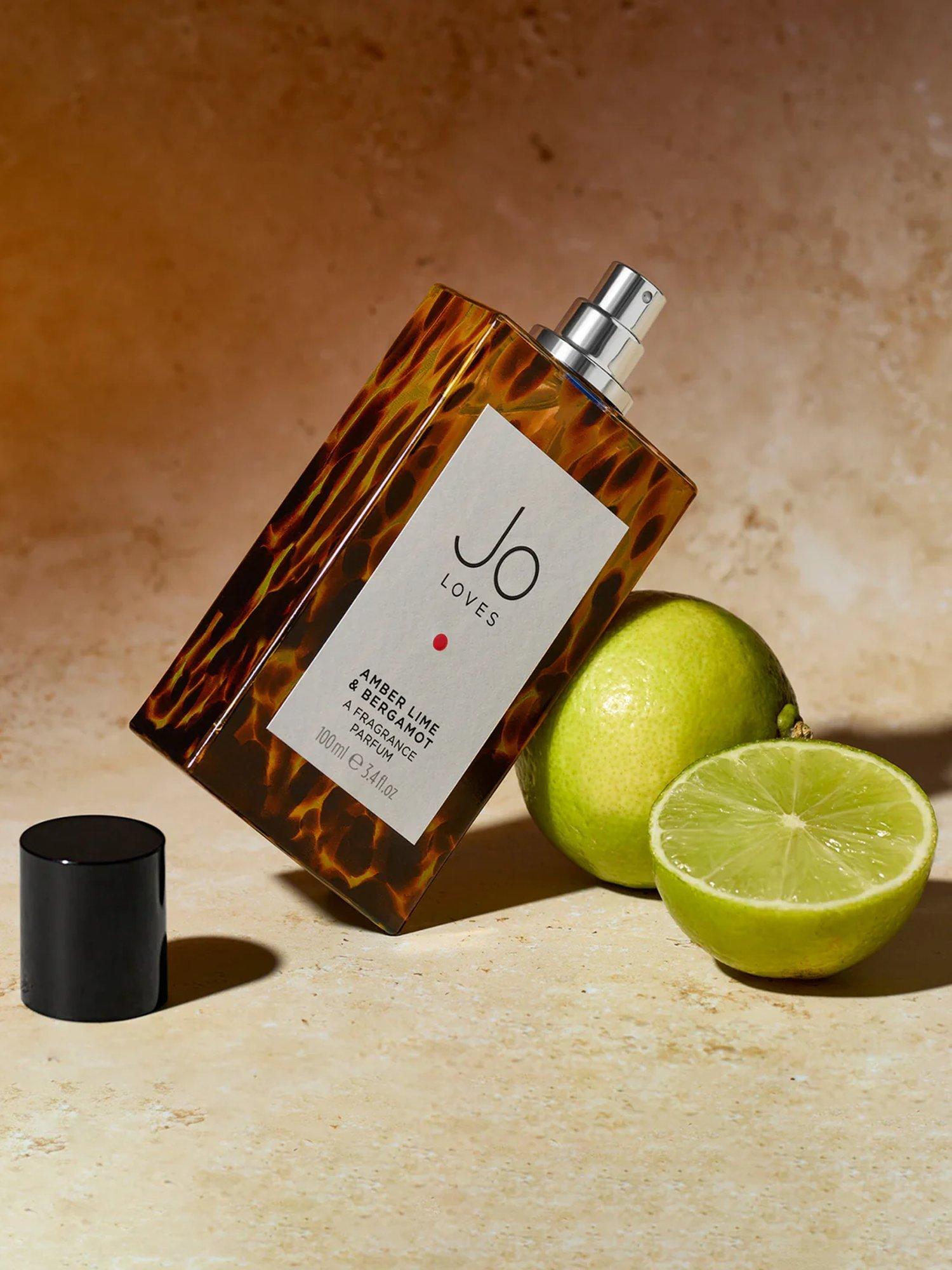 Jo Loves Amber Lime & Bergamot fragrance 100ml - British product