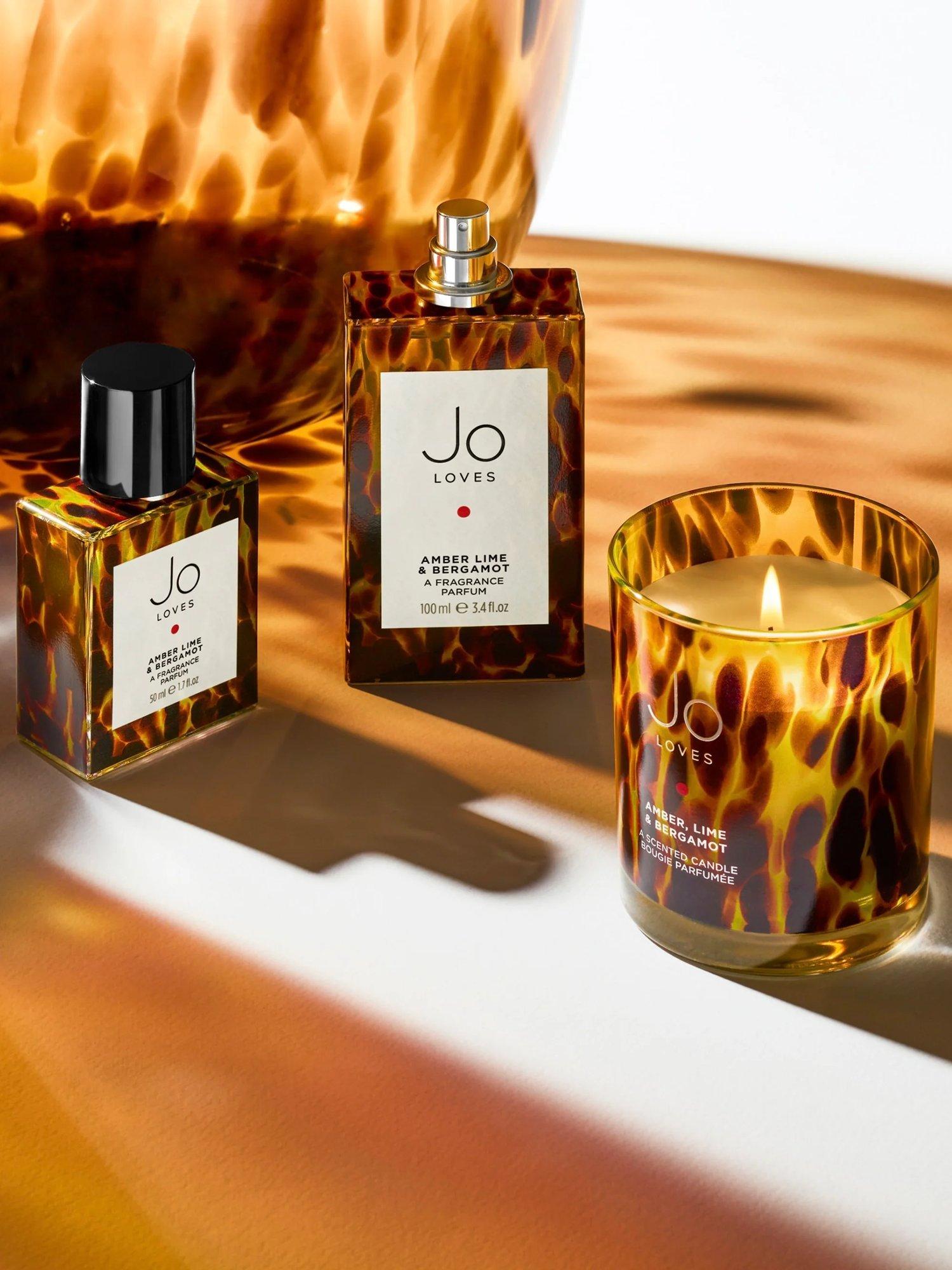 Jo Loves Amber Lime & Bergamot fragrance 100ml - British product