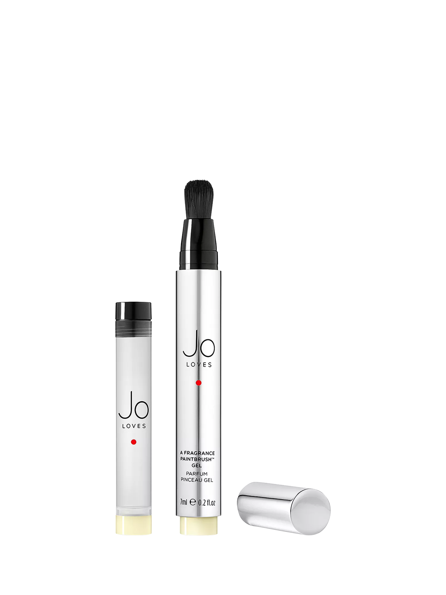 Jo Loves White Rose and Lemon Leaves fragrance paintbrush 7ml, UK version