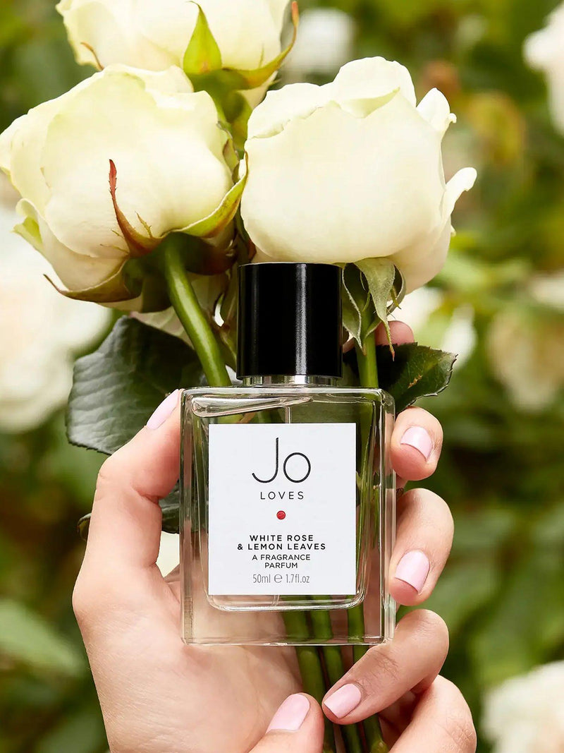 Jo Loves White Rose & Lemon Leaves fragrance 50ml - British product