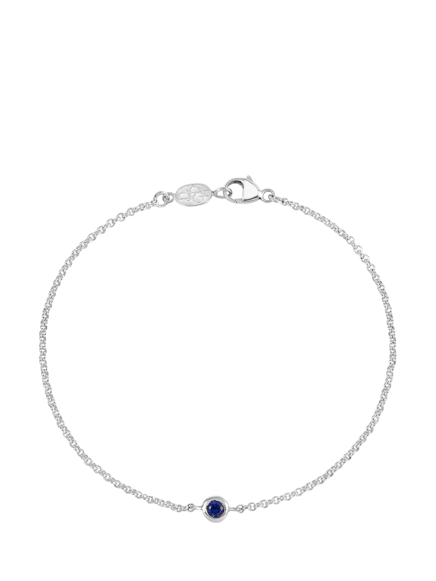 Dower & Hall True Sapphire Bracelet 18cm, imported from the UK