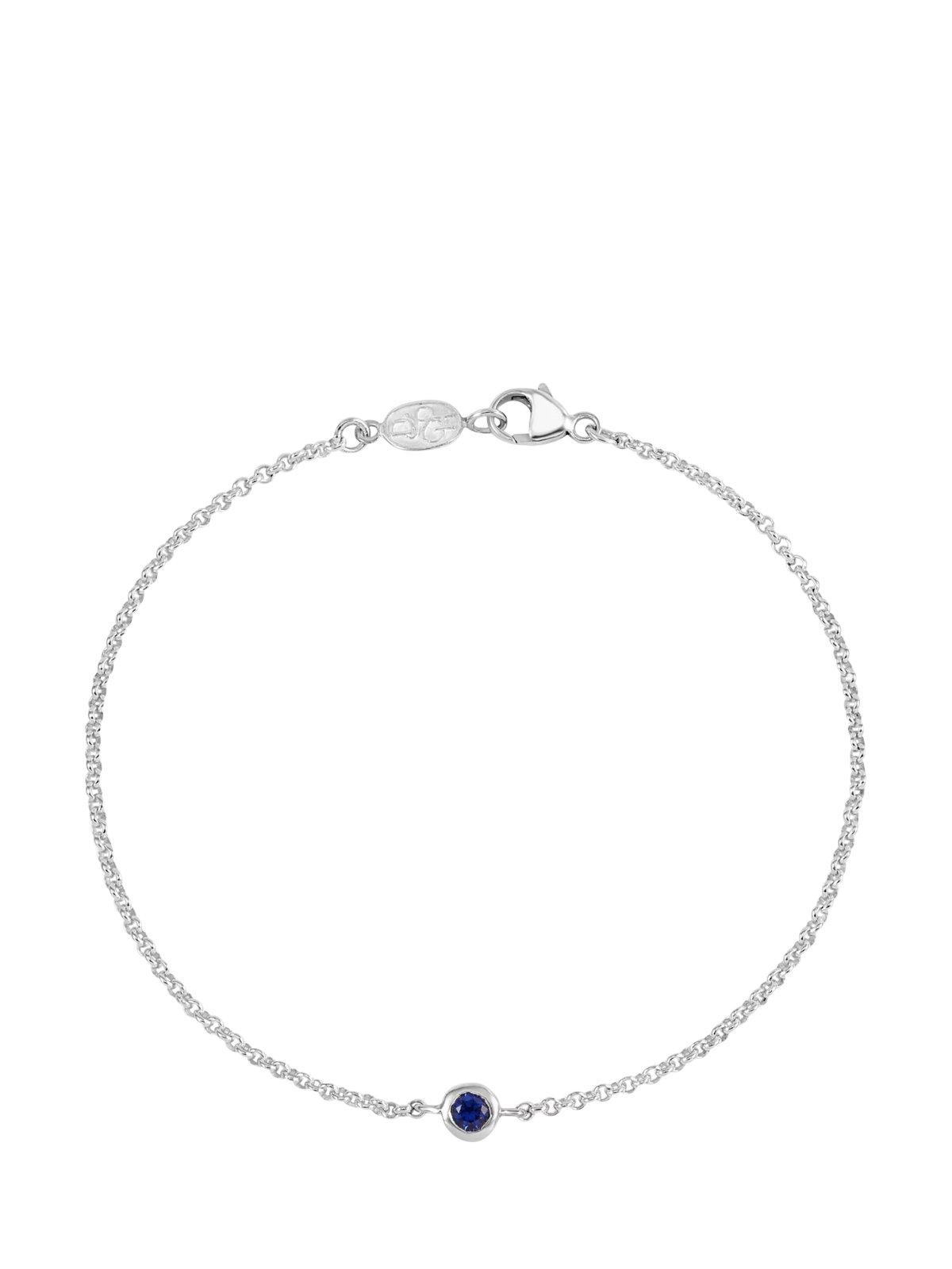 Dower & Hall True Sapphire Bracelet 18cm, imported from the UK