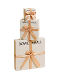 Dower & Hall oval peacock pearl drop earrings 8mm (British brand)