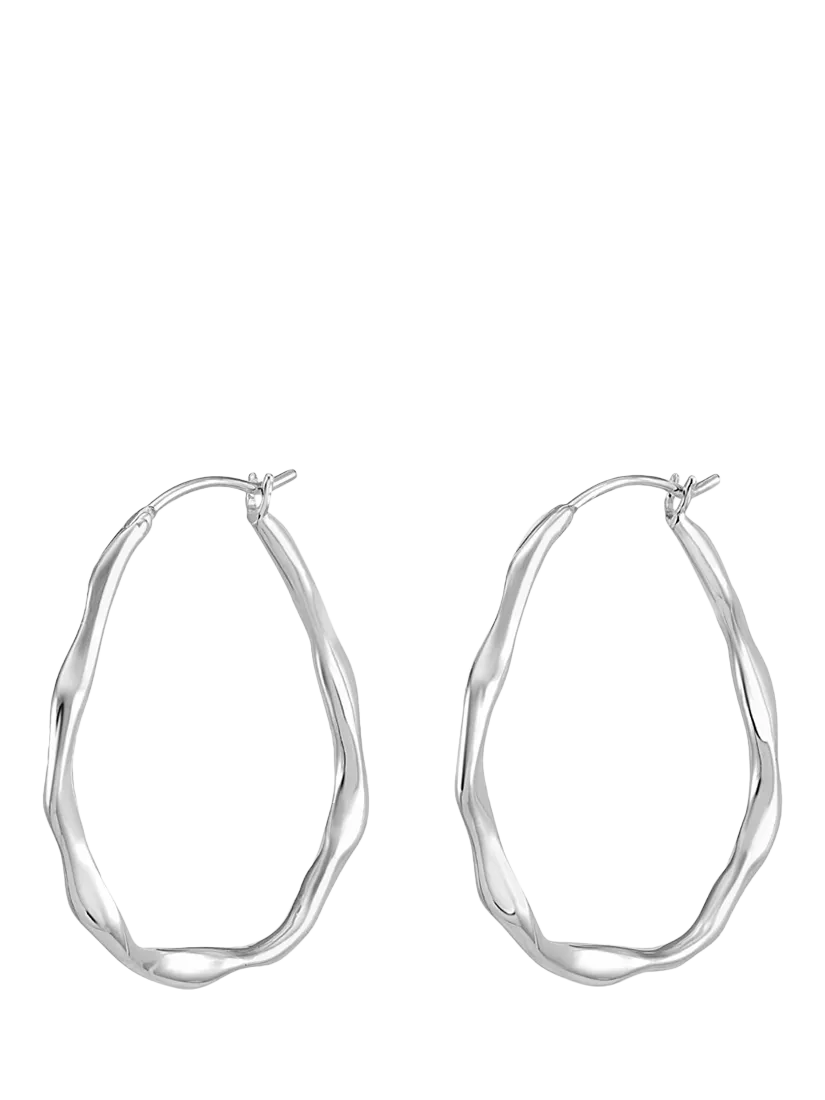 Dower & Hall large oval waterfall earrings, UK version