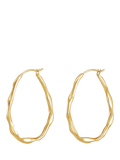 Dower & Hall Large Oval Waterfall Earrings