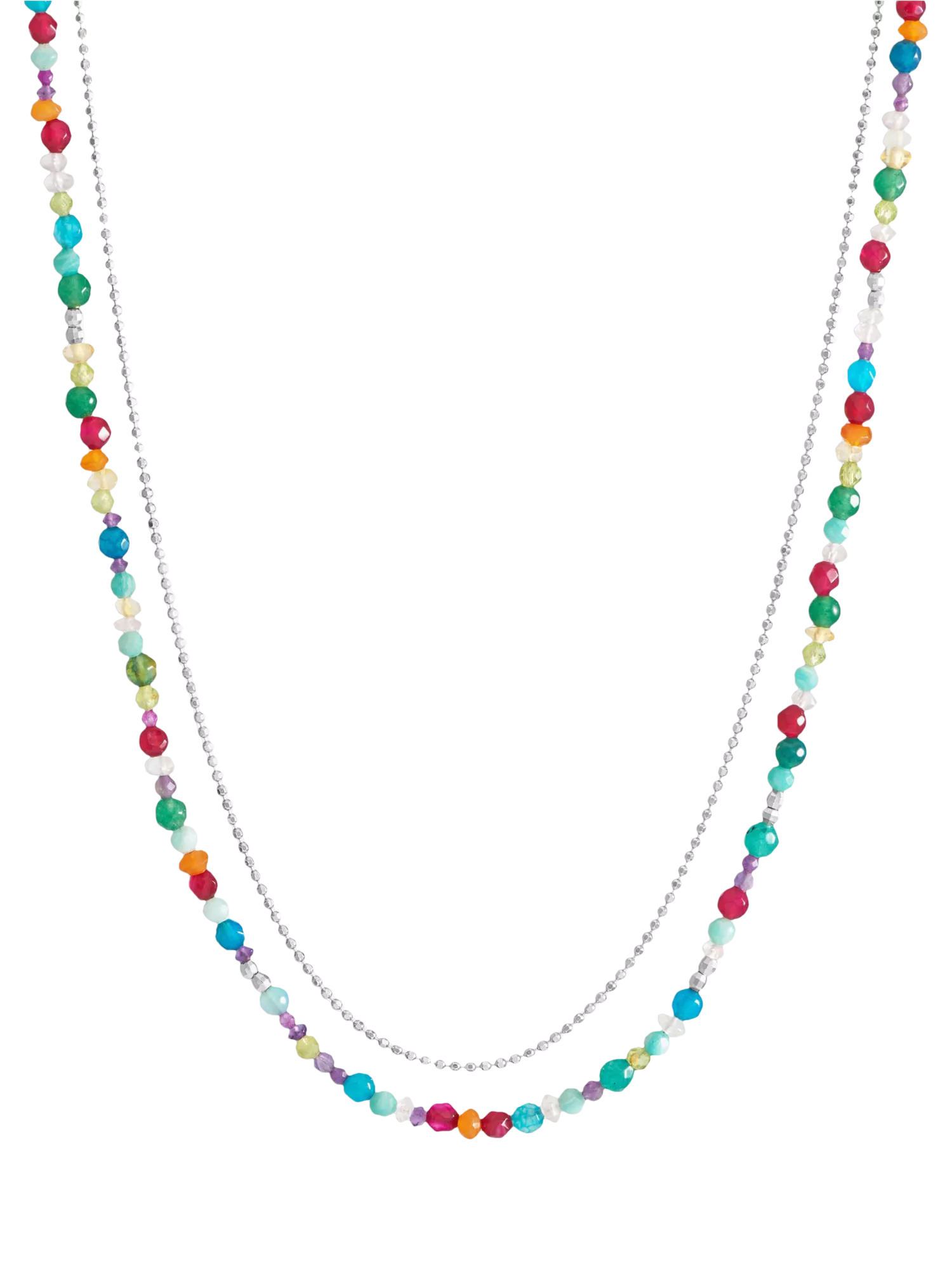 Dower & Hall Orissa beaded necklace 45cm (British brand)