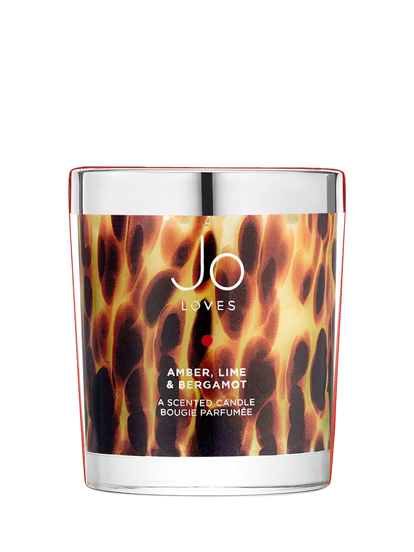 Jo Loves Amber Lime Bergamot candle 185g (British brand)