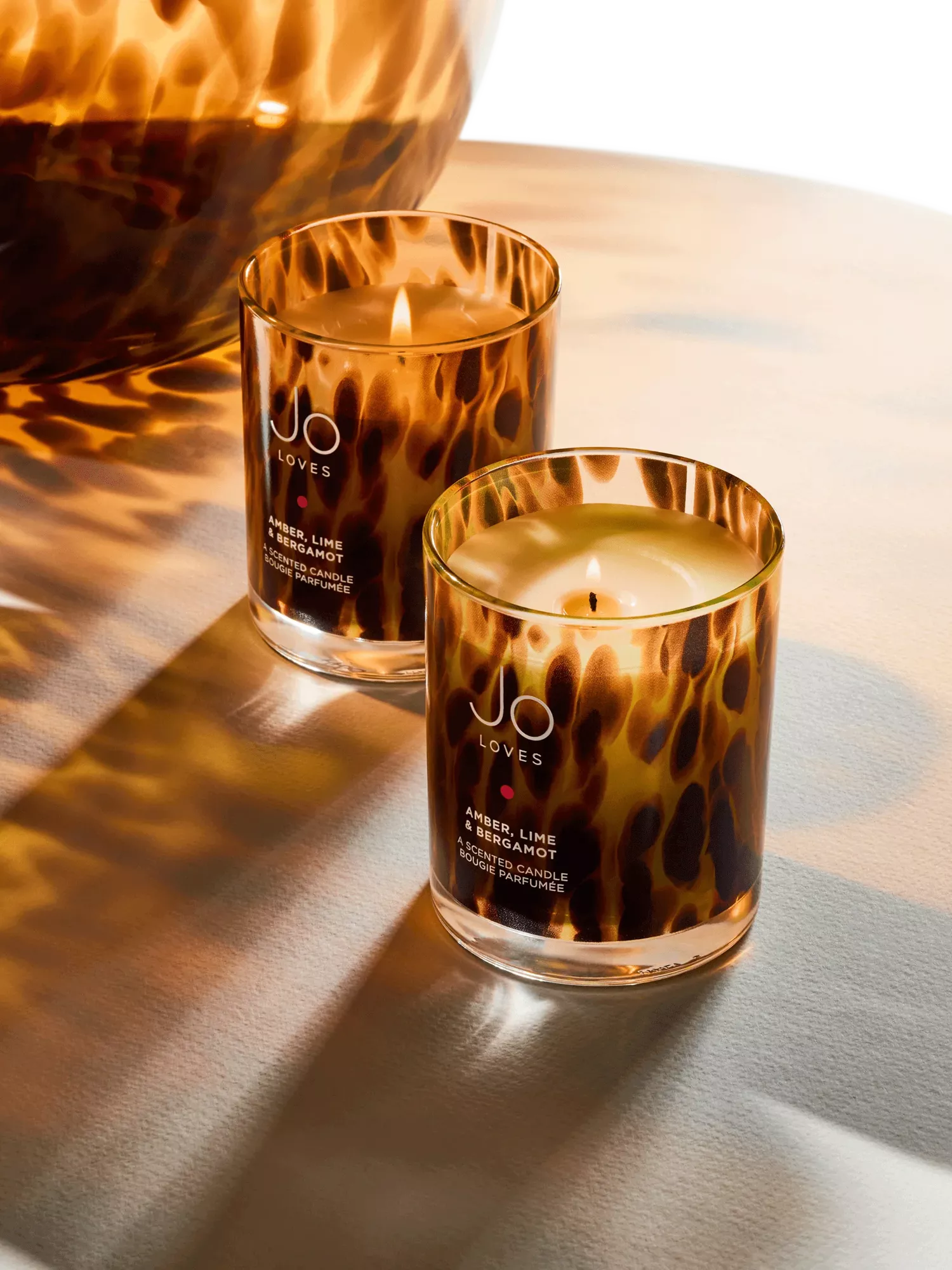 Jo Loves Amber Lime Bergamot candle 185g (British brand)