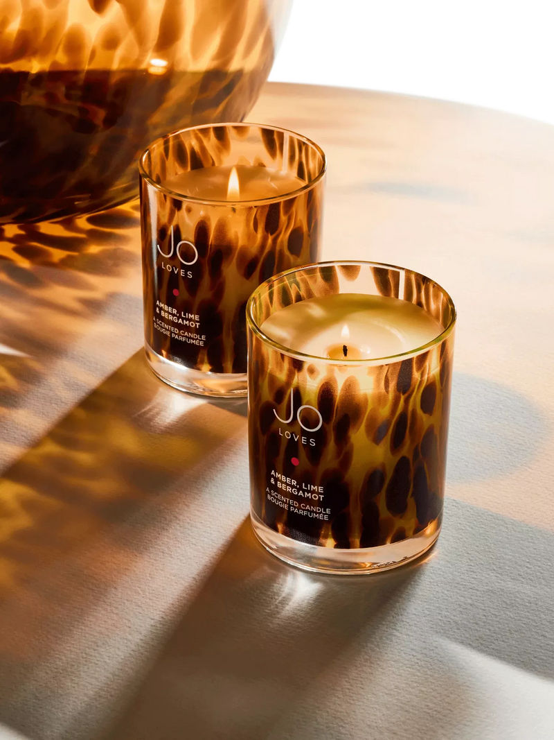 Jo Loves Amber Lime Bergamot candle 185g (British brand)