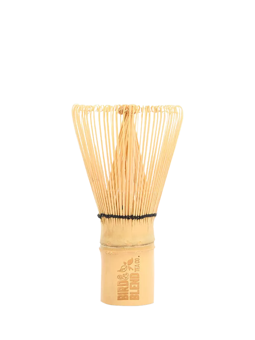 Bird & Blend bamboo matcha whisk, imported from the UK