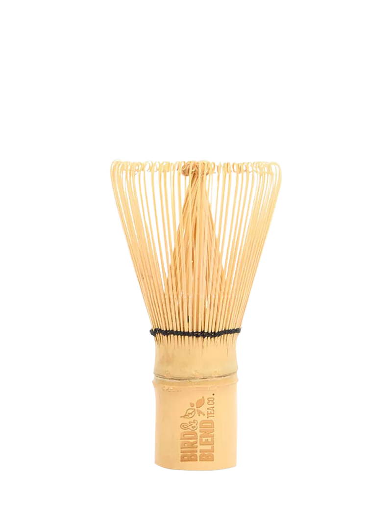 Bird & Blend bamboo matcha whisk, imported from the UK