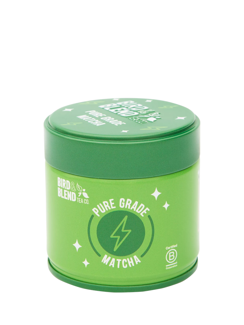 Bird & Blend ceremonial grade matcha 30g tin - British product