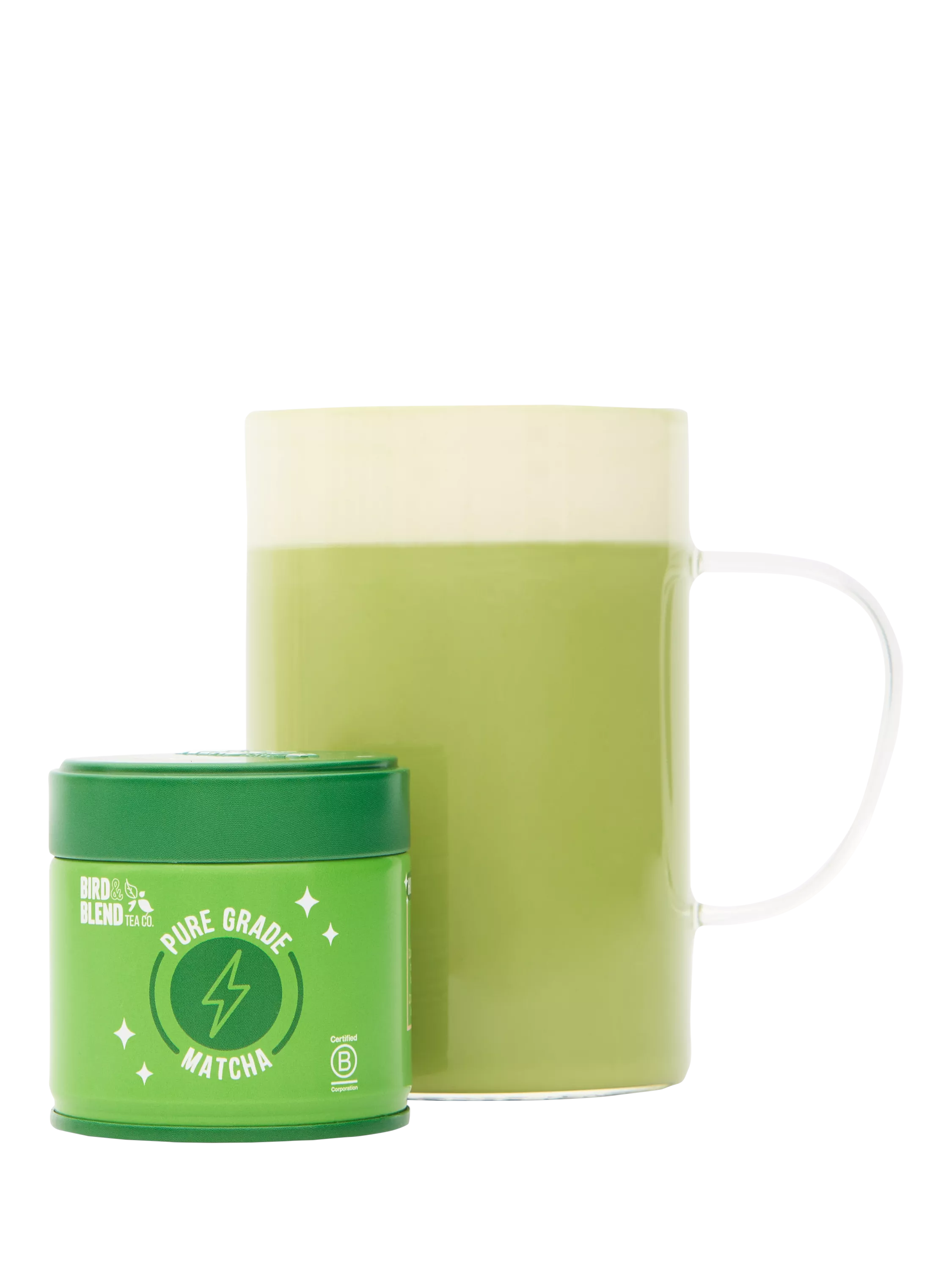 Bird & Blend ceremonial grade matcha 30g tin - British product