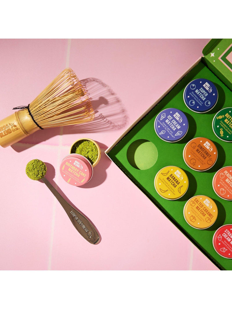 Bird & Blend Matcha Selection Box 60g, imported from the UK